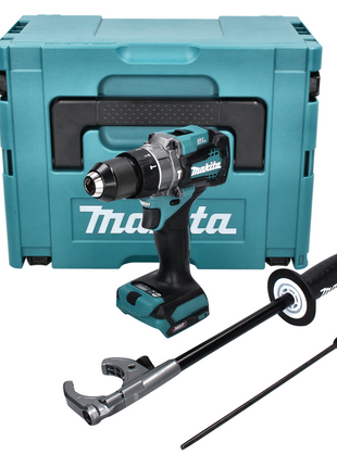 Taladro percutor inalámbrico Makita HP 001 GZ01 40 V máx. 140 Nm XGT Brushless + Makpac - sin batería, sin cargador