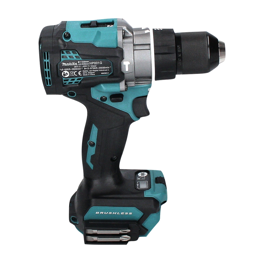 Makita HP 001 GZ01 Akku Schlagbohrschrauber 40 V max. 140 Nm XGT Brushless + Makpac - ohne Akku, ohne Ladegerät