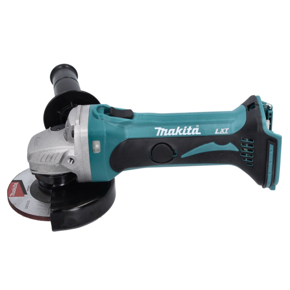 Makita DGA 452 RM Akku Winkelschleifer 18 V 115 mm + 2x Akku 4,0 Ah + Ladegerät