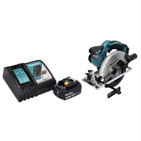 Makita DSS 611 RM1 scie circulaire sur batterie 18 V 165 mm + 1x batterie 4,0 Ah + chargeur