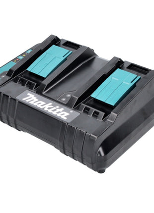 Makita DC 18 SH chargeur double 2x 14,4 V 2x 18 V (36 V) LXT (199687-4) courant de charge 2,6 ampères