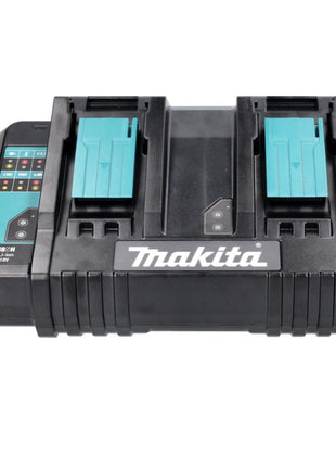 Makita DC 18 SH chargeur double 2x 14,4 V 2x 18 V (36 V) LXT (199687-4) courant de charge 2,6 ampères