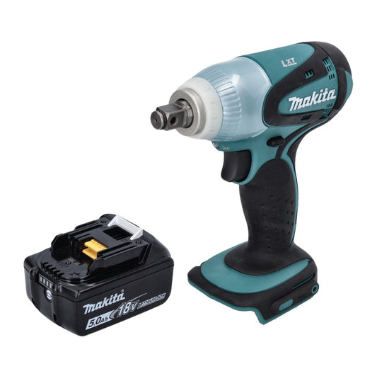 Makita DTW 251 T1 clé à chocs sans fil 18 V 230 Nm 1/2" + 1x batterie 5,0 Ah - sans chargeur