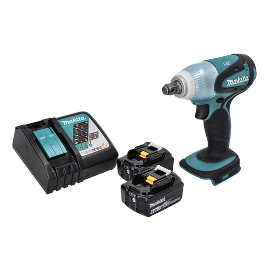 Makita DTW 251 RG Clé à chocs sans fil 18 V 230 Nm 1/2" + 2x batteries 6,0 Ah + chargeur