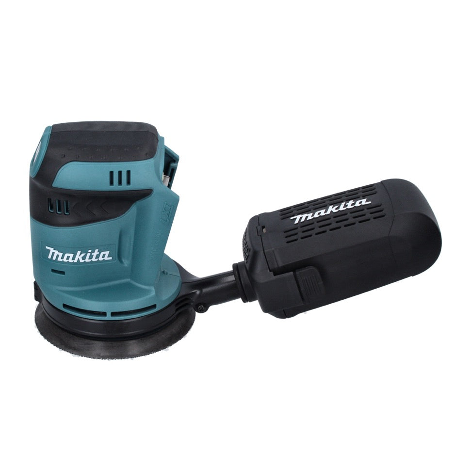 Makita DBO 180 RF Akku Exzenterschleifer 18 V 125 mm + 2x Akku 3,0 Ah + Ladegerät - Toolbrothers