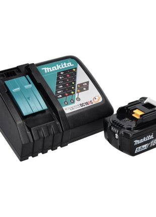 Makita DDA 351 RT1 Akku Winkelbohrmaschine 18 V 13,5 Nm + 1x Akku 5,0 Ah + Ladegerät - Toolbrothers