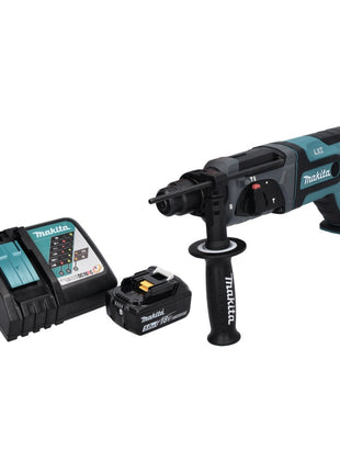 Makita DHR 241 RT1 marteau perforateur sans fil 18 V 2,0 J SDS plus + 1x batterie 5,0 Ah + chargeur