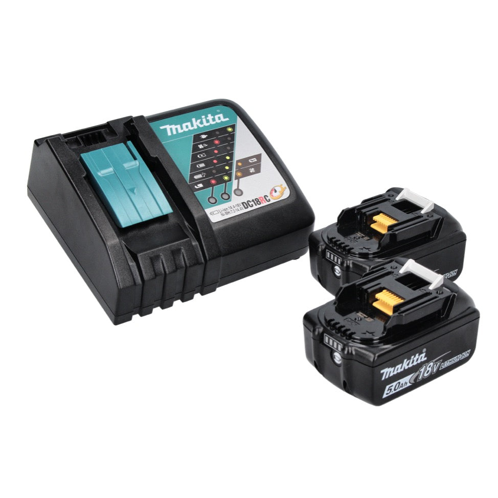 Makita DHR 241 RT marteau perforateur sans fil 18 V 2,0 J SDS plus + 2x batteries 5,0 Ah + chargeur