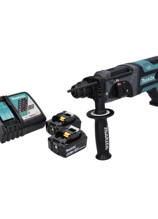 Makita DHR 241 RG marteau perforateur sans fil 18 V 2,0 J SDS plus + 2x batteries 6,0 Ah + chargeur