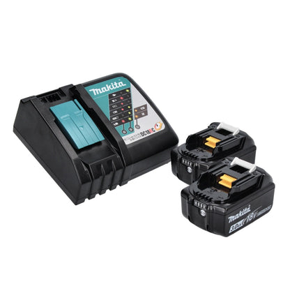 Visseuse à impulsion sans fil Makita DTS 141 RF 18 V 40 Nm 1/4" sans balai + 2x batteries 3,0 Ah + chargeur