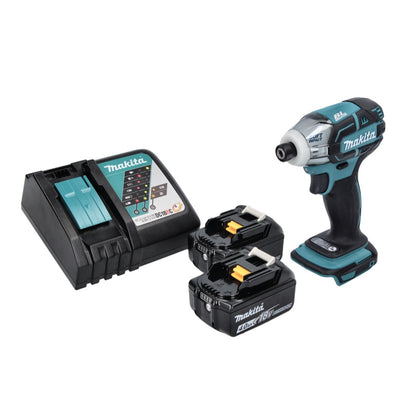 Visseuse à impulsion sans fil Makita DTS 141 RM 18 V 40 Nm 1/4" sans balai + 2x batteries 4,0 Ah + chargeur