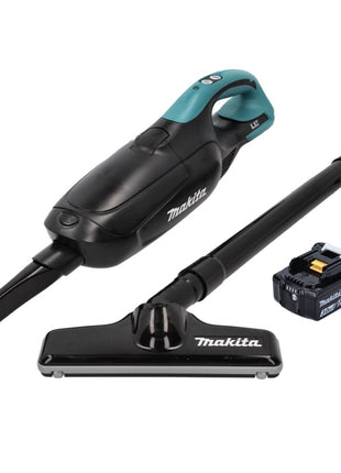 Makita DCL 182 F1 B Akku Staubsauger 18 V Schwarz + 1x Akku 3,0 Ah - ohne Ladegerät - Toolbrothers