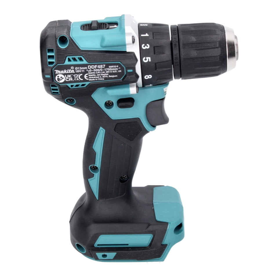 Makita DDF 487 RA1 Akku Bohrschrauber 18 V 40 Nm Brushless + 1x Akku 2,0 Ah + Ladegerät