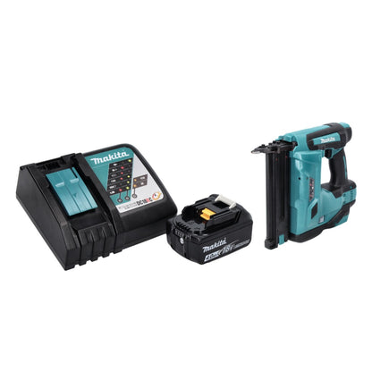 Makita DBN 500 RM1 Akku Stauchkopfnagler 18 V 15-50 mm + 1x Akku 4,0 Ah + Ladegerät