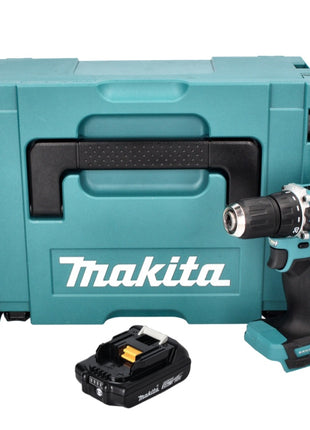 Makita DDF 487 A1J perceuse-visseuse sans fil 18 V 40 Nm sans balais + 1x batterie 2,0 Ah + Makpac - sans chargeur