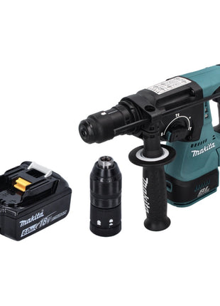 Makita DHR 243 G1 marteau perforateur sur batterie 18 V SDS plus brushless + 1x batterie 6,0 Ah - sans chargeur