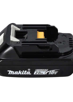 Kit d'alimentation sur batterie Makita 18 V avec 2x batterie BL 1820 B 2,0 Ah (2x 197254-9)