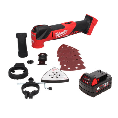 Milwaukee M18 FMT-601 outil multifonction à batterie 18 V sans balais + 1x batterie 6,0 Ah - sans chargeur