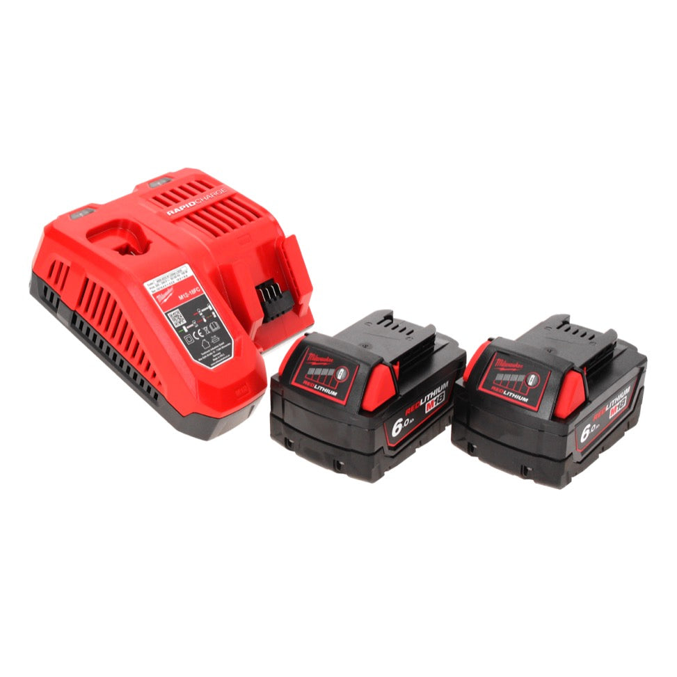 Milwaukee M18 FMT-602 FC Akku Multitool 18 V Brushless + 2x Akku 6,0 Ah + Ladegerät