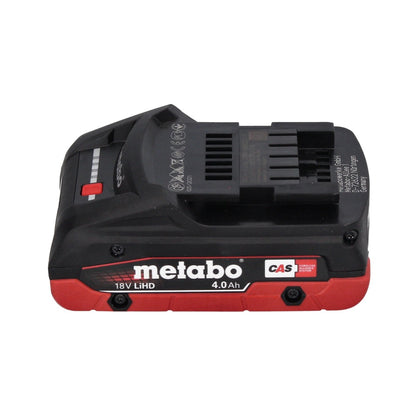 Kit de base Metabo 18 V LiHD + 4x batteries 4,0 Ah + 2x chargeur ASC 55 + metaBOX