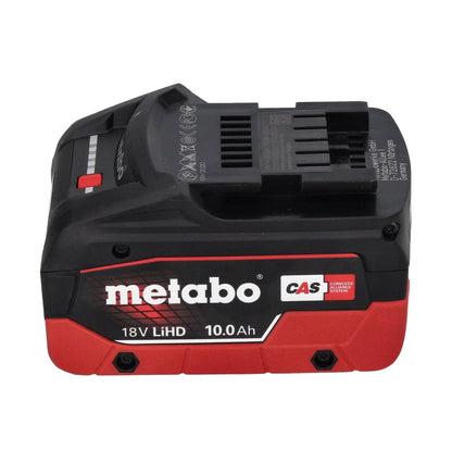 Kit de base Metabo 18 V LiHD + 2x batterie 10,0 Ah + chargeur ASC 55 + métaBOX