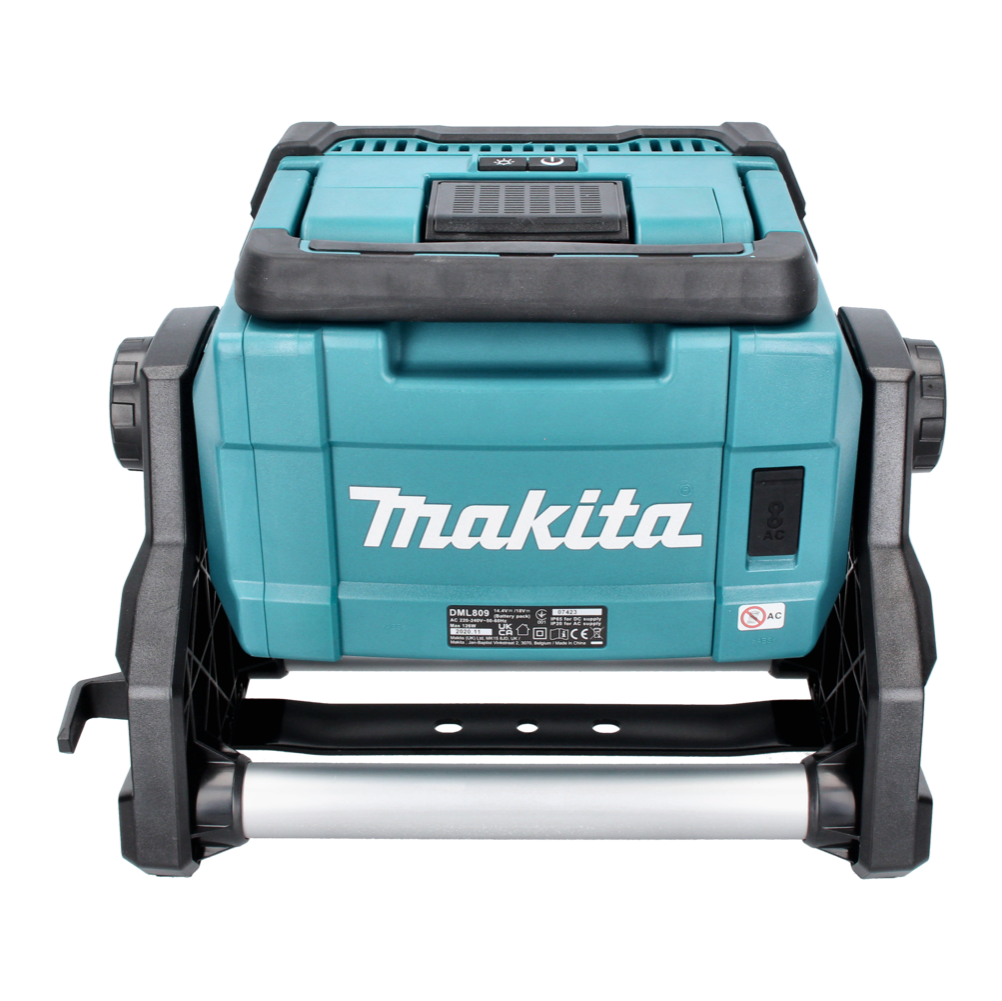 Makita DML 809 Projecteur de chantier LED sur batterie 18 V 10 000 lm Solo - sans batterie, sans chargeur