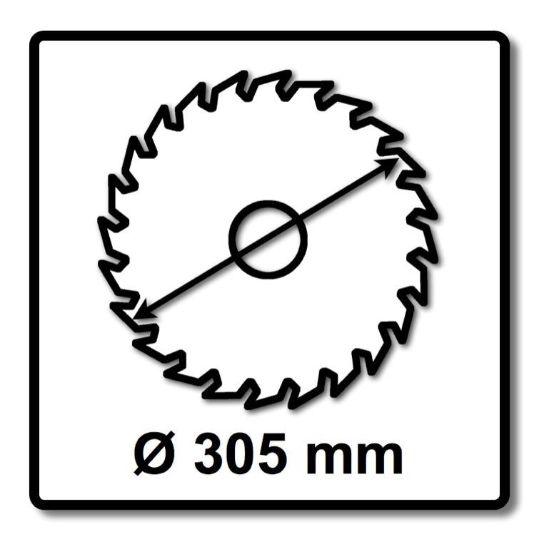 Makita CMSXF305100G SPECIALIZED EFFICUT Sägeblatt 305 x 2,15 x 30 mm ( B-67321 ) 100 Zähne für Holz