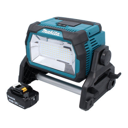 Makita DML 809 F1 Projecteur de chantier LED sur batterie 18 V 10 000 lm + 1x batterie 3,0 Ah - sans chargeur