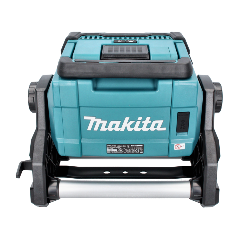 Makita DML 809 RF Projecteur de chantier LED sur batterie 18 V 10 000 lm + 2x batteries 3,0 Ah + chargeur