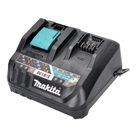 Chargeur rapide Makita DC 18 RE Multi 10,8 - 12 V / 14,4 - 18 V (198720-9) pour batterie Li-Ion