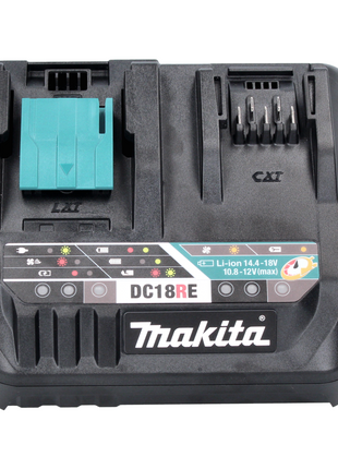 Chargeur rapide Makita DC 18 RE Multi 10,8 - 12 V / 14,4 - 18 V (198720-9) pour batterie Li-Ion