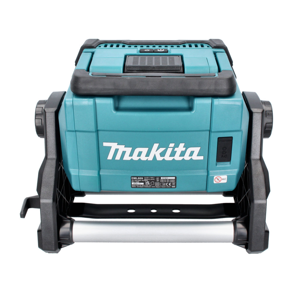 Makita DML 809 RM Projecteur de chantier LED sur batterie 18 V 10 000 lm + 2x batteries 4,0 Ah + chargeur