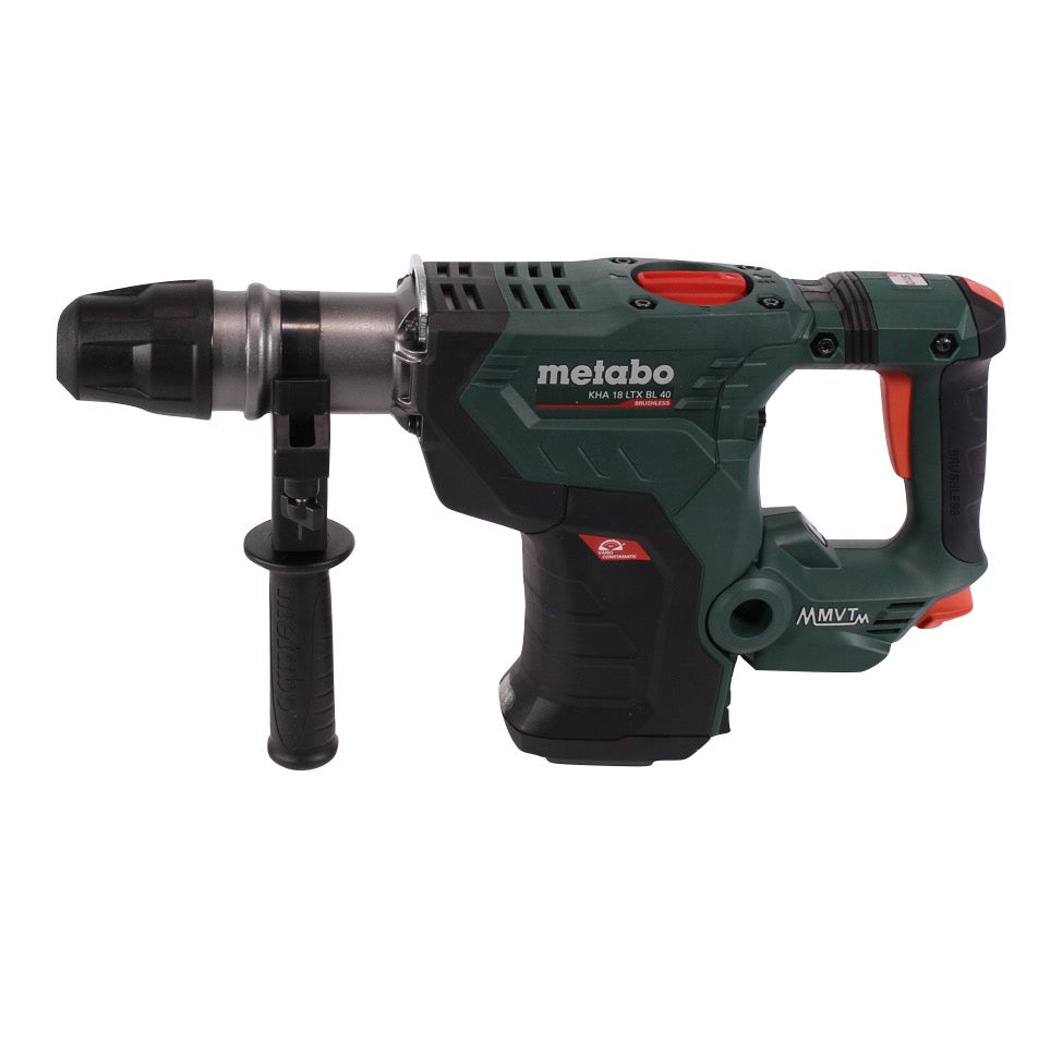 Metabo KHA 18 LTX BL 40 marteau combiné à batterie 18 V 8,6 J SDS max brushless (600752840) + coffret - sans batterie, sans chargeur