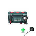 Metabo BS 18 LTX BL QI taladro atornillador a batería 18 V 130 Nm sin escobillas (602359840) + metaBOX + cinta métrica Metabo 5 metros