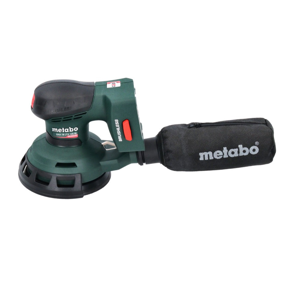 Ponceuse excentrique sur batterie Metabo SXA 18 LTX 125 BL 18 V 125 mm (600146840) brushless + metaBOX - sans batterie, sans chargeur