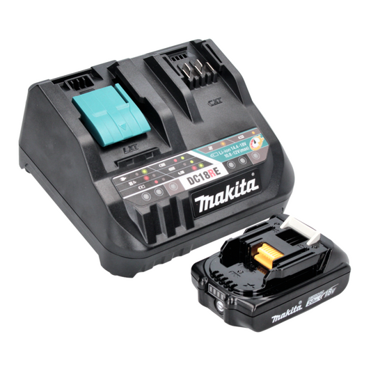 Kit d'alimentation Makita 18 V avec 1 batterie BL 1820 B 2,0 Ah (197254-9) + chargeur multi-rapide DC 18 RE (198720-9)