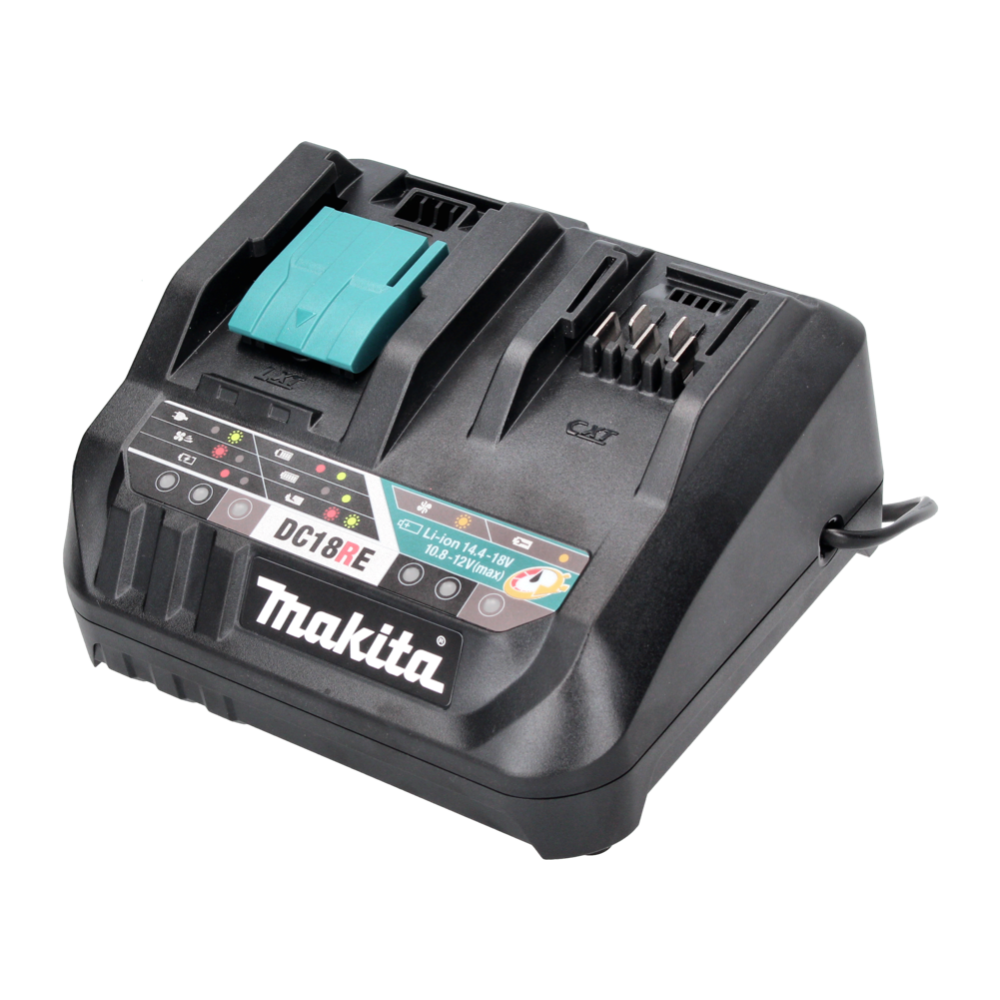 Kit d'alimentation Makita 18 V avec 2 batteries BL 1850 B 5,0 Ah (2x 197280-8) + chargeur multi-rapide DC 18 RE (198720-9)