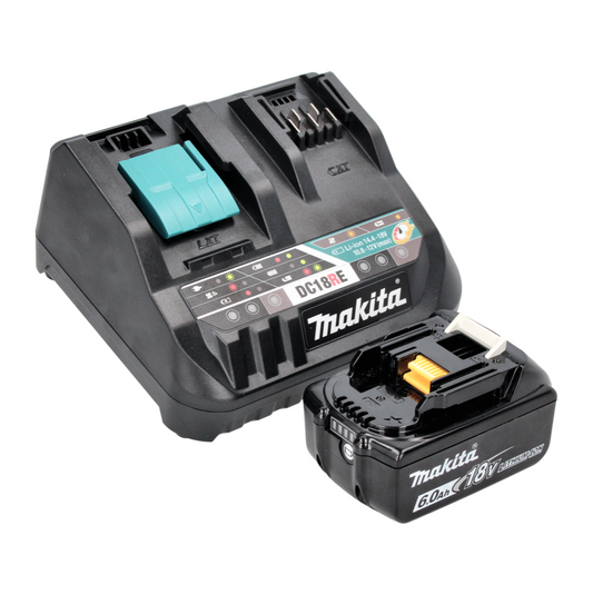 Makita Power Source Kit 18 V mit 1x BL 1860 B Akku 6,0 Ah ( 197422-4 ) + DC 18 RE Multi Schnell Ladegerät ( 198720-9 )