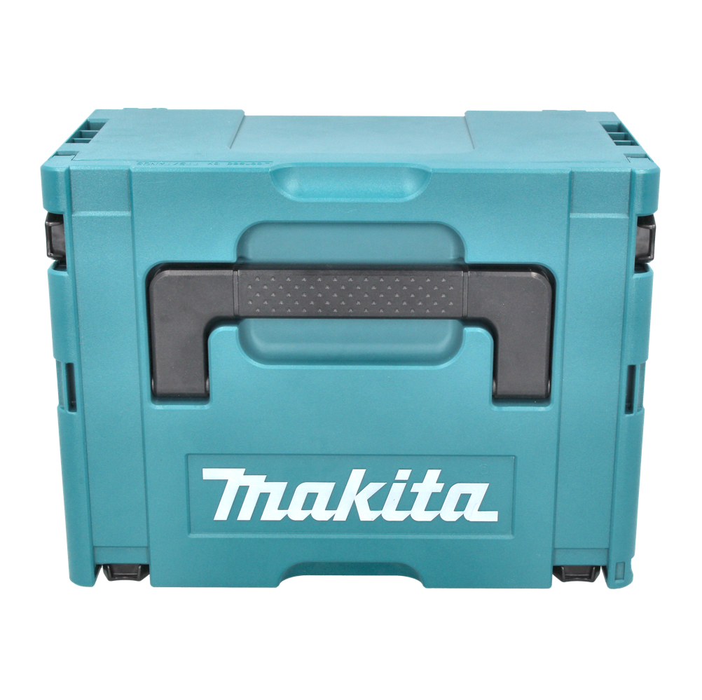 Kit source d'alimentation Makita 18 V avec 2 batteries BL 1820 B 2,0 Ah (2x 197254-9) + chargeur multi-rapide DC 18 RE (198720-9) + Makpac