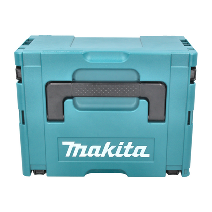 Kit source d'alimentation Makita 18 V avec 2x batterie BL 1830 B 3,0 Ah (2x 197599-5) + chargeur rapide multi DC 18 RE (198720-9) + Makpac