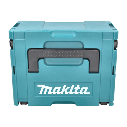 Kit source d'alimentation Makita 18 V avec 2x batterie BL 1860 B 6,0 Ah (2x 197422-4) + chargeur rapide multi DC 18 RE (198720-9) + Makpac