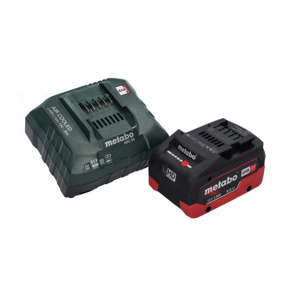 Scie circulaire sur batterie Metabo KS 18 LTX 66 BL 18 V 165 mm + 1x batterie 8,0 Ah + chargeur + métaBOX