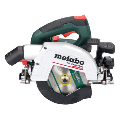 Metabo KS 18 LTX 66 BL Akku Handkreissäge 18 V 165 mm + 1x Akku 10,0 Ah + Ladegerät + metaBOX