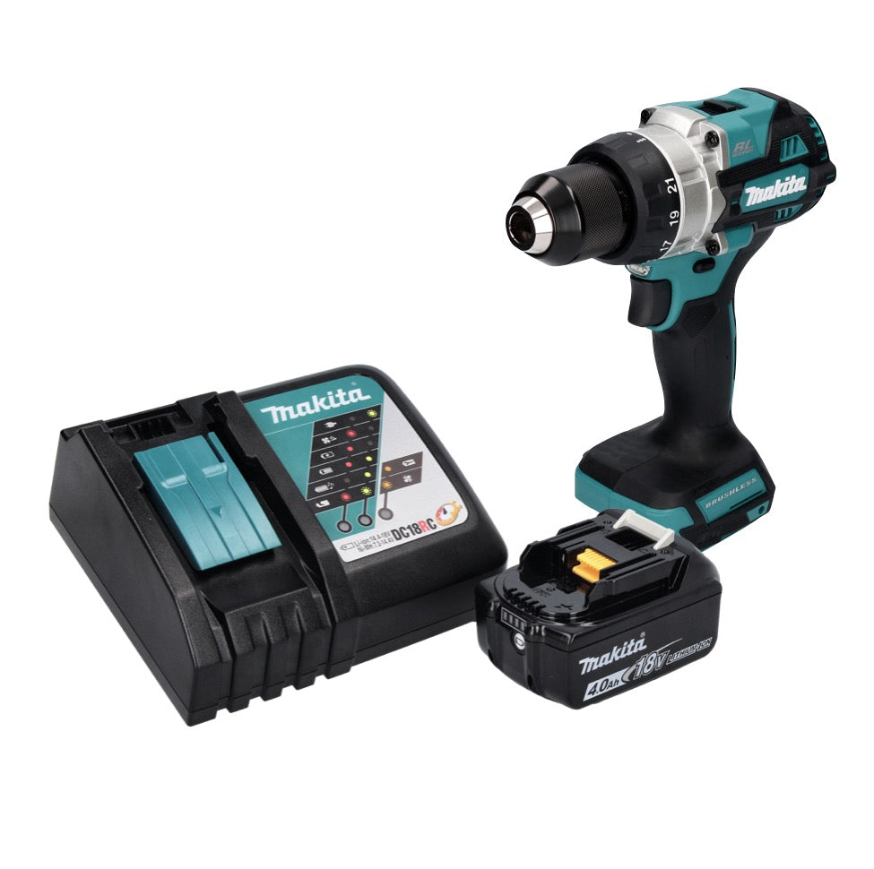 Makita DDF 486 RM1 perceuse-visseuse sans fil 18 V 130 Nm sans balai + 1x batterie 4,0 Ah + chargeur