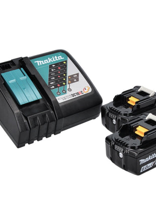 Makita DDF 486 RG perceuse-visseuse sans fil 18 V 130 Nm sans balai + 2x batteries 6,0 Ah + chargeur