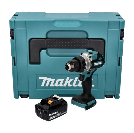 Makita DDF 486 F1J perceuse-visseuse sans fil 18 V 130 Nm sans balais + 1x batterie 3,0 Ah + Makpac - sans chargeur