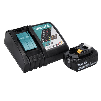 Makita DDF 486 RF1J perceuse-visseuse sans fil 18 V 130 Nm sans balais + 1x batterie 3,0 Ah + chargeur + Makpac