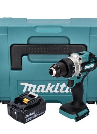 Makita DDF 486 G1J perceuse-visseuse sans fil 18 V 130 Nm sans balai + 1x batterie 6,0 Ah + Makpac - sans chargeur