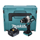 Makita DDF 486 G1J perceuse-visseuse sans fil 18 V 130 Nm sans balai + 1x batterie 6,0 Ah + Makpac - sans chargeur