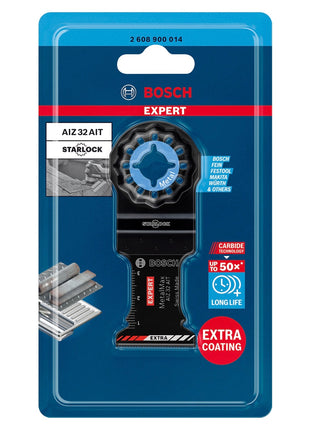 Bosch EXPERT AIZ 32 AIT lame de scie plongeante Starlock 32 x 40 mm 10 pièces (2608900016) pour carbure métallique MetalMax - successeur de 2608664473